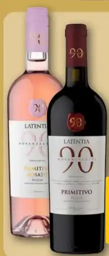 REWE Center Latentia Winery Novantaceppi 90 Primitivo Angebot