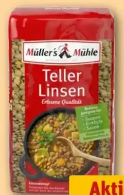 REWE Center Müller's Mühle Teller Linsen Angebot