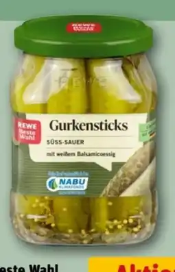 REWE Center Rewe Beste Wahl Gurkensticks Angebot
