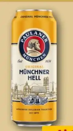 REWE Center Paulaner Münchner Hell Angebot