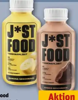 REWE Center Just Food Trinkmahlzeit Angebot