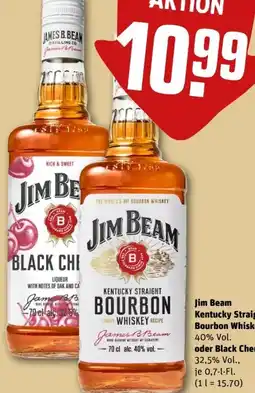 REWE Center Jim Beam Kentucky Straight Bourbon Whiskey Angebot