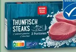 REWE Center Rewe Beste Wahl Thunfisch-Steaks Angebot