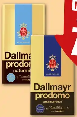 REWE Center Dallmayr Prodomo Kaffee Angebot