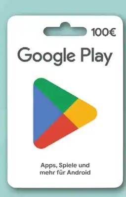 REWE Center Google Play Geschenkkarte Angebot