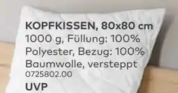 porta Künsemüller Kopfkissen Easy Dream Angebot