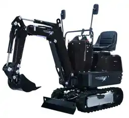 Globus Baumarkt Woodster Mini-Bagger WMB800 Angebot