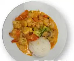 Scheck-in-Center Gelbes Thai Curry mit Garnelen Angebot