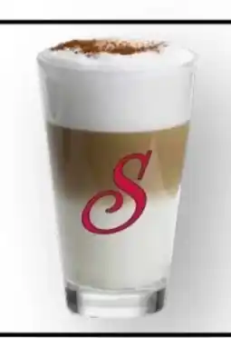 Scheck-in-Center Scheck-in Kaffeerösterei Latte Macchiato Glas Angebot