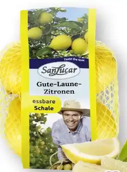 Scheck-in-Center SanLucar Zitronen Angebot