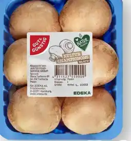 Scheck-in-Center Gut & Günstig Champignons braun Angebot