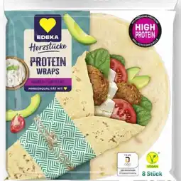Scheck-in-Center Edeka Herzstücke Protein Wraps Vegan Angebot