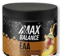 Scheck-in-Center Max Balance EAA Eistee Pfirsich Angebot