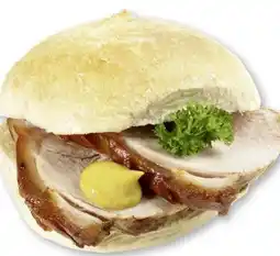 Scheck-in-Center Scheck-in Center Schweinekrustenbraten im Brötchen Angebot