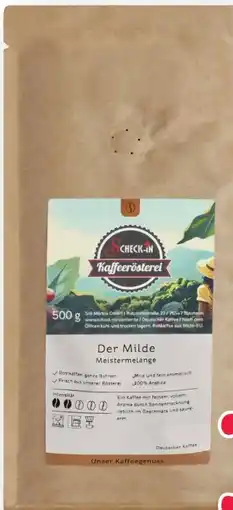 Scheck-in-Center Scheck-in Kaffeerösterei Der Milde Angebot
