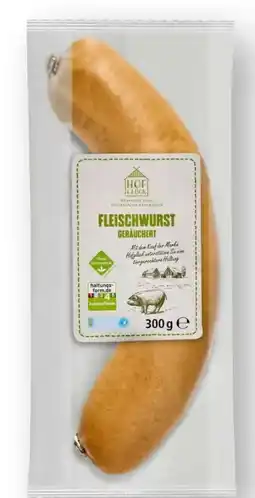 Edeka Hofglück Fleischwurst Geräuchert Angebot