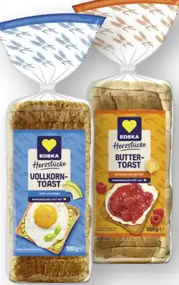 Scheck-in-Center Edeka Herzstücke Vollkorntoast Angebot