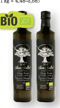 Scheck-in-Center Olea Salbo Bio Natives Olivenöl Extra Angebot