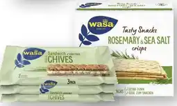 Scheck-in-Center Wasa Tasty Snacks Angebot