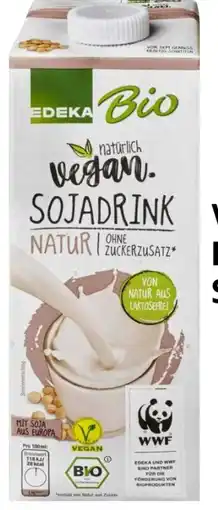 Edeka Edeka Bio Sojadrink Vegan Angebot