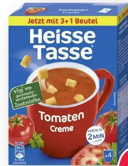 Scheck-in-Center Erasco Heisse Tasse Tomaten Creme Angebot