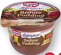 Scheck-in-Center Dr. Oetker Sahne Pudding Vollmilch Schokolade Angebot