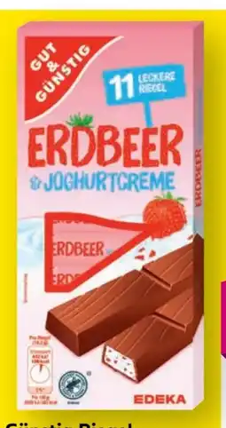 Edeka Gut & Günstig Erdbeer Joghurtcreme Riegel Angebot