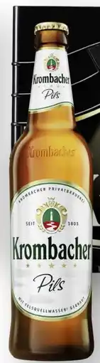 Scheck-in-Center Krombacher Pilsener Angebot