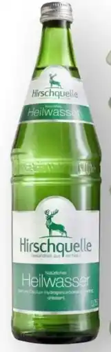 Scheck-in-Center Hirschquelle Heilwasser Angebot