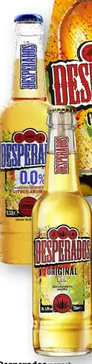 Scheck-in-Center Desperados Original Bier Angebot