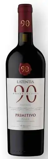 Edeka Latentia Winery Novantaceppi 90 Primitivo Angebot