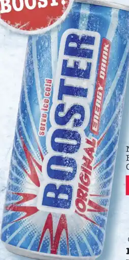 Scheck-in-Center Booster Energy Drink Angebot