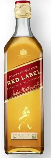 Scheck-in-Center Johnnie Walker Red Label Angebot