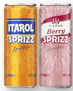 Scheck-in-Center Itarol Sprizz Aperativo Angebot