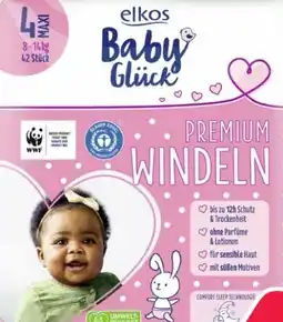 Scheck-in-Center Elkos Baby Glück Windeln Angebot