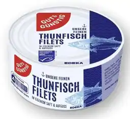 Scheck-in-Center Gut & Günstig Thunfischfilets Angebot