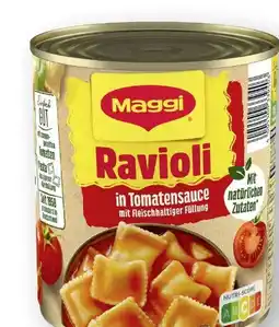 Scheck-in-Center Maggi Ravioli in Tomatensauce Angebot
