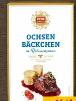 REWE Rewe Feine Welt Ochsen-Bäckchen in Rotweinsauce Angebot