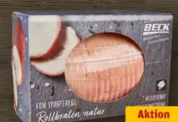 REWE Center Beck Spanferkel-Rollbraten Angebot
