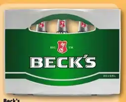 REWE Beck's Pils Angebot