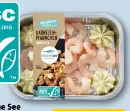 REWE Center Deutsche See Garnelen-Pfännchen Knoblauch-Kräuter Angebot
