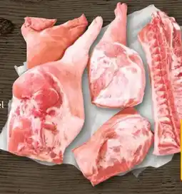 REWE Center 1/2 Schweine Angebot