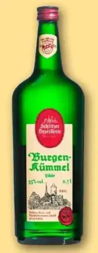 REWE Center Schlitzer Destillerie Burgenkümmel Likör Angebot