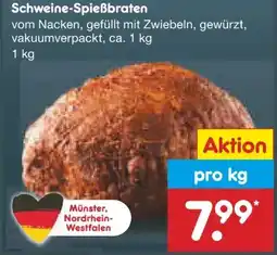 Netto Marken-Discount Schweine-Spießbraten Angebot