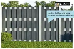 Hellweg Hartmann Holzmarkt Zaunserie Alu WPC Angebot