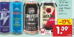 Netto Marken-Discount Cocktails Ready to Drink Angebot