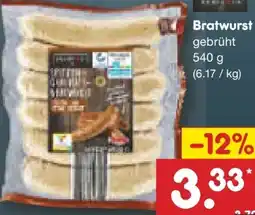 Netto Marken-Discount Bratwurst Angebot