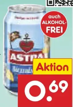 Netto Marken-Discount Brauerei Astra Bier Angebot