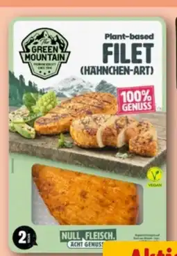 REWE The Green Mountain Vegan Plant-Based Filet Hähnchen-Art Angebot