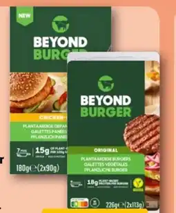 REWE Beyond Meat Burger Chicken Style Vegan Angebot